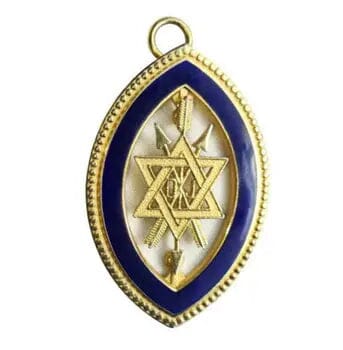 Bijou de collerette Provincial - Ordre du Moniteur Secret bijoux Nos Colonnes - Boutique Maçonnique