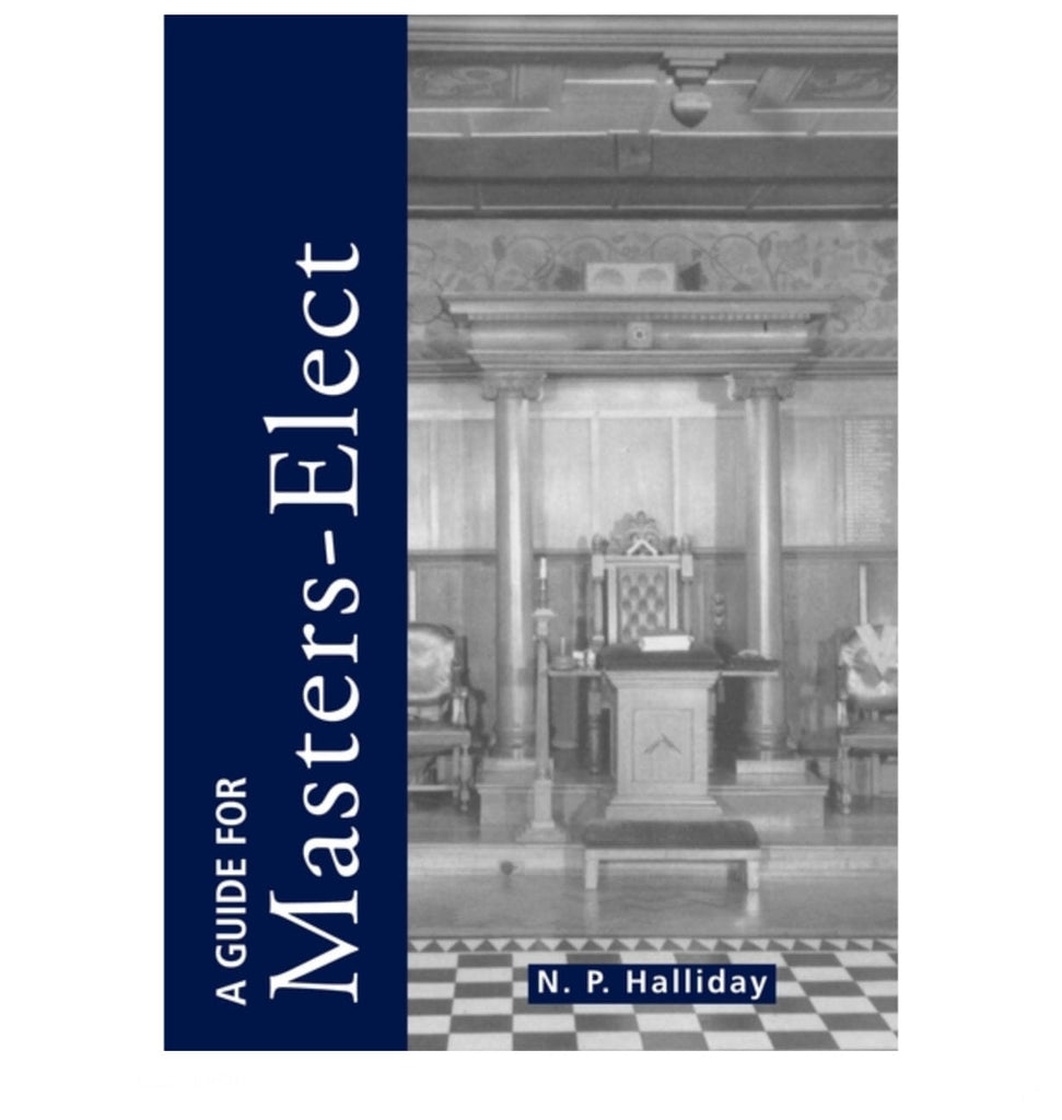 A Guide for Masters-Elect livre maconnique Nos Colonnes - Boutique Maçonnique