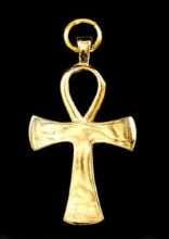 Croix de Ankh Or - Pendentif Maçonnique pendentif Nos Colonnes - Boutique Maçonnique