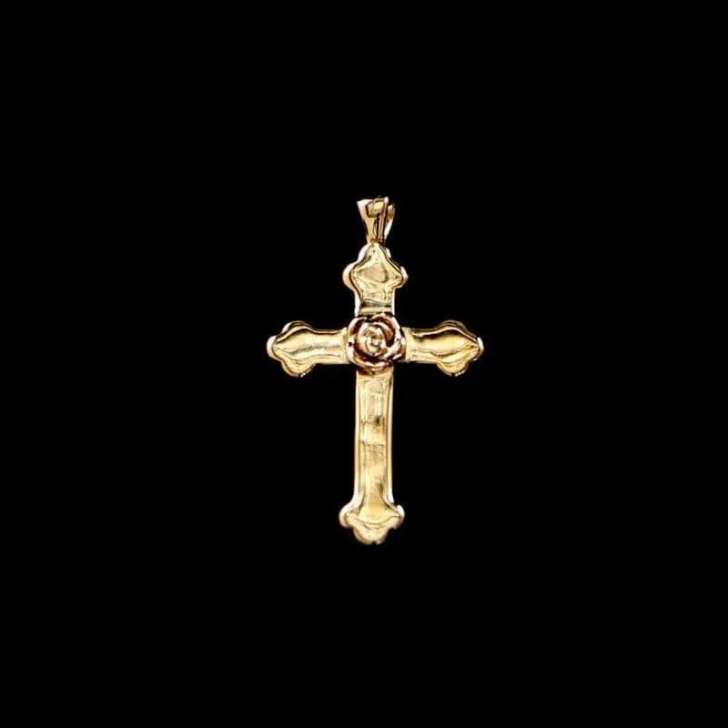 Pendentif Croix Mystique (Or) pendentif Nos Colonnes - Boutique Maçonnique