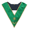 Master of Ceremonies Collar. Natural Silk - Cerneau Rite