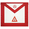 Tablier Principal Séjournant. 41x35 cm - Arche Royale Américaine (Rite d’York)