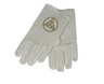 Guantes blancos masónicos «Arco Real» - Talla L