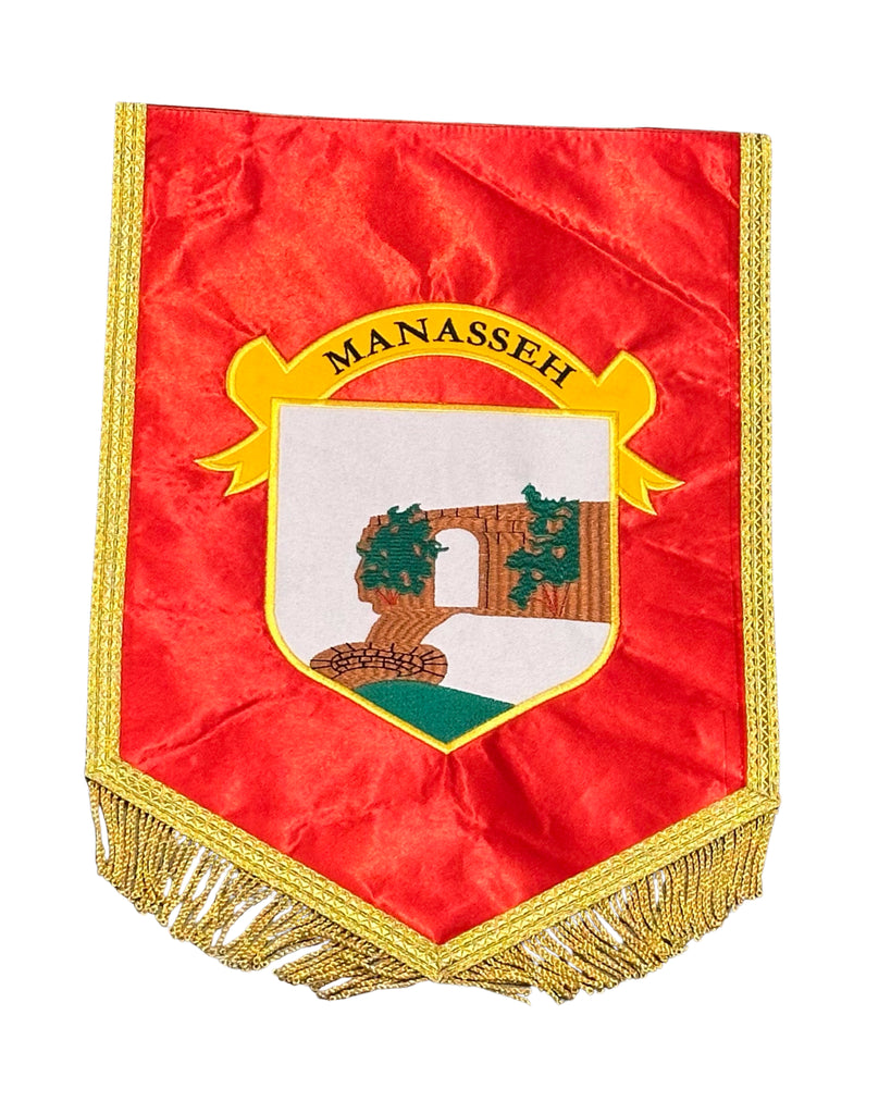 Pack 12 Bannières "Tribus" - Arche Royale Domatique Nos Colonnes - Boutique Maçonnique 