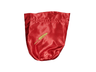 Sac "Tronc de la Veuve/Sac aux Propositions" rouge. Satin