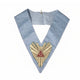 Worshipful Master Collar. Grand Glory. Natural Silk - Rectified Scottish Rite (RSR)