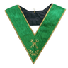 Treasurer Collar. Natural Silk - Cerneau Rite