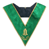 Junior Warden Collar. Natural Silk - Cerneau Rite