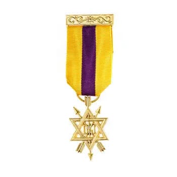 Bijou de poitrine 2e Degré - Ordre du Moniteur Secret bijoux Nos Colonnes - Boutique Maçonnique 