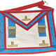 Tablier Vénérable Maître. 39x33cm - Rite Lauderdale (DH) ) - BA