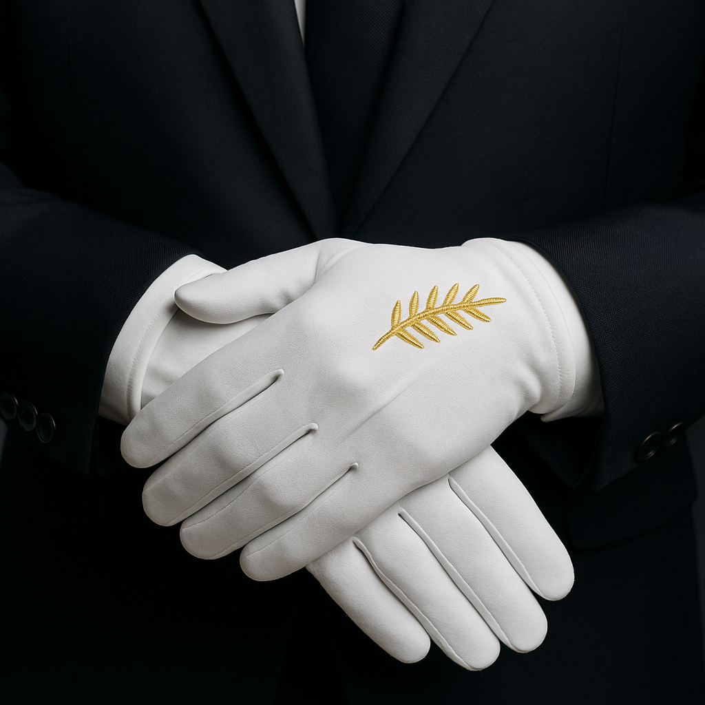 Gants maçonniques Nos Colonnes