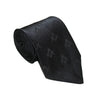 Cravate Maçonnique Noire - Equerre & Compas multiples cravate Nos Colonnes - Boutique Maçonnique 