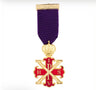 Bijou de poitrine Passé Souverain - Croix Rouge de Constantin