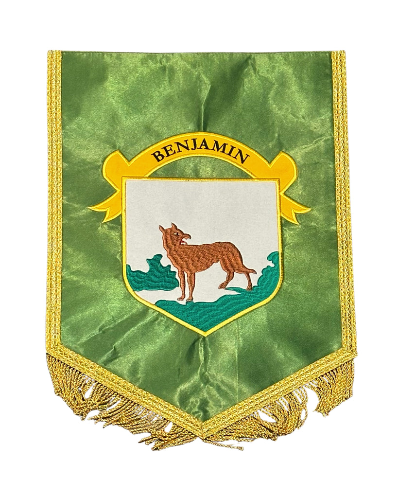 Pack 12 Bannières "Tribus" - Arche Royale Domatique Nos Colonnes - Boutique Maçonnique 