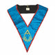 Blue Lodge Senior Warden Collar. Natural Silk - Ancient Accepted Scottish Rite (AASR)