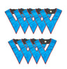 Set 9 Blue Lodge Officers Collars. Natural silk - Ancient and Accepted Scottish Rite (AASR)