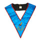 Blue Lodge Steward Collar. Natural Silk - Ancient Accepted Scottish Rite (AASR)