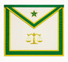 Tablier Chambre de Justice Grand Orient de France (GODF)