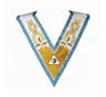 Collar Deputy. Natural Silk. AASR