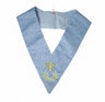 Master of Ceremonies Collar. Natural Silk - French Rite "Traditional" and "Modern"