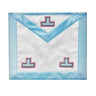 Worshipful Master Apron. 3 Taus - Emulation Working (French style)