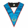 Blue Lodge Tyler/Inner Guard Collar. Natural Silk - Ancient Accepted Scottish Rite (AASR)