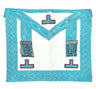 Worshipful Master Apron. 3 Taus/Tassels - Emulation Working (French style)