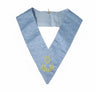 Organist Collar. Natural Silk - French Rite "Traditional" and "Modern"
