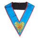 Worshipful Master Collar. Grand Glory. Natural Silk - Ancient Accepted Scottish Rite (AASR)