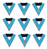 Pack 9 Sautoirs Officiers. Avec broderies. Soie Naturelle - Memphis-Misraïm
