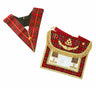 Right Worshipful Master Set. Apron + Collar - Royal Standard of Scotland