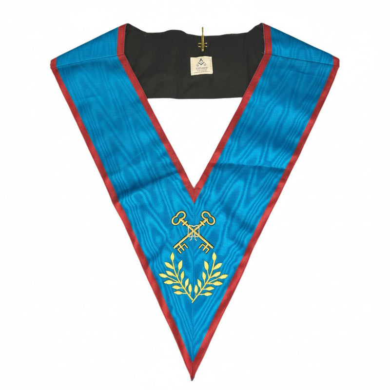 Sautoir Trésorier - Rite Écossais Ancien Accepté REAA - Nos Colonnes