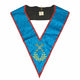 Blue Lodge Treasurer Collar. Natural Silk - Ancient Accepted Scottish Rite (AASR)