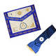 Pack Maître Élevé. Tablier + Écharpe - Rite Opératif de Salomon (ROS)