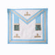 Worshipful/Past Master Apron. 3 Taus/Tassels - Craft Lodge, Irish Constitution 
