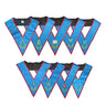 Set 9 Blue Lodge Officers Collars. Embroideries. Natural Silk - Ancient and Accepted Scottish Rite (AASR)