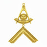 Worshipful Master Collar Jewel (1). Bronze - Memphis Misraïm Rite