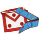 Master Mason Set. 3 Rosettes Apron + Sash - Ancient Accepted Scottish Rite (AASR)