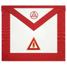 Tablier Scribe, 3e Principal. 41x35 cm - Arche Royale Américaine (Rite d’York)