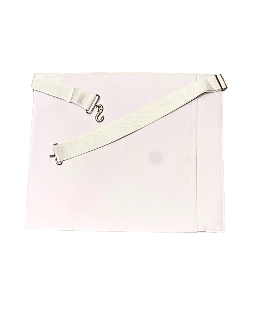 Tablier Apprenti. Simili cuir. 36x31 cm + 1 paire de gants offerte - Rite Standard d'Ecosse - Nos Colonnes