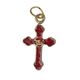 Pendentif Rose-Croix (Rouge et Or)