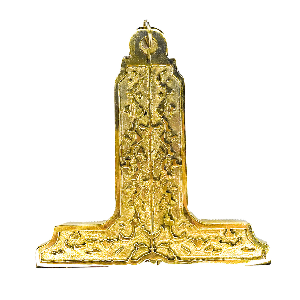 Bijou 1° Surveillant. Bronze - Régime Écossais Rectifié (RER) Nos Colonnes - boutique maçonnique 