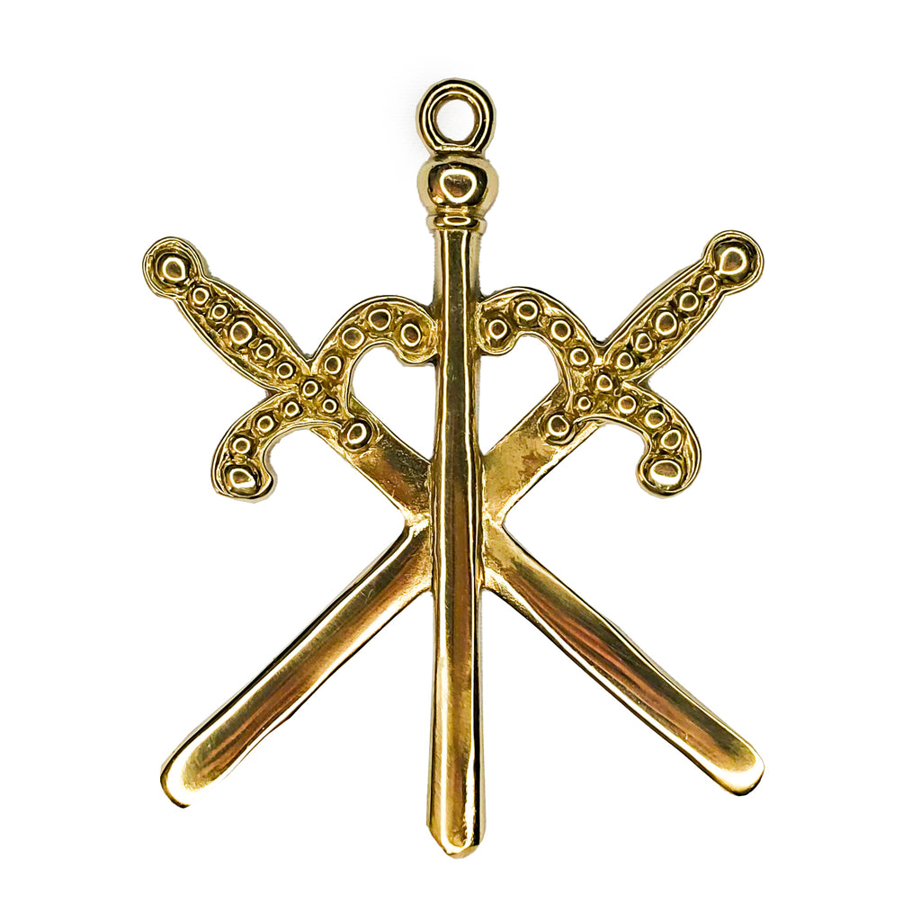 Bijou Maître de Cérémonies. Bronze - Rite Écossais Ancien Accepté (REAA) Nos Colonnes - boutique maçonnique 