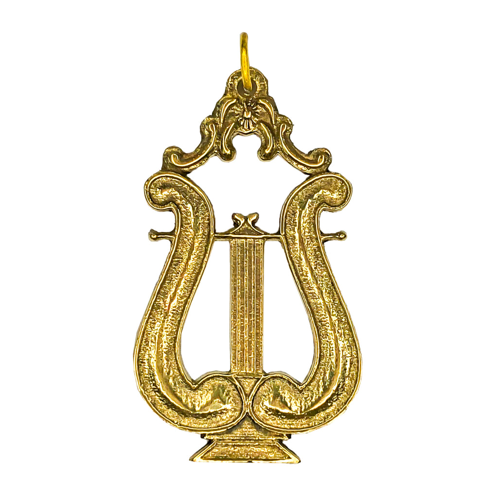 Bijou Maître de l’Harmonie. Bronze - Rite Écossais Ancien Accepté (REAA) Nos Colonnes - boutique maçonnique 
