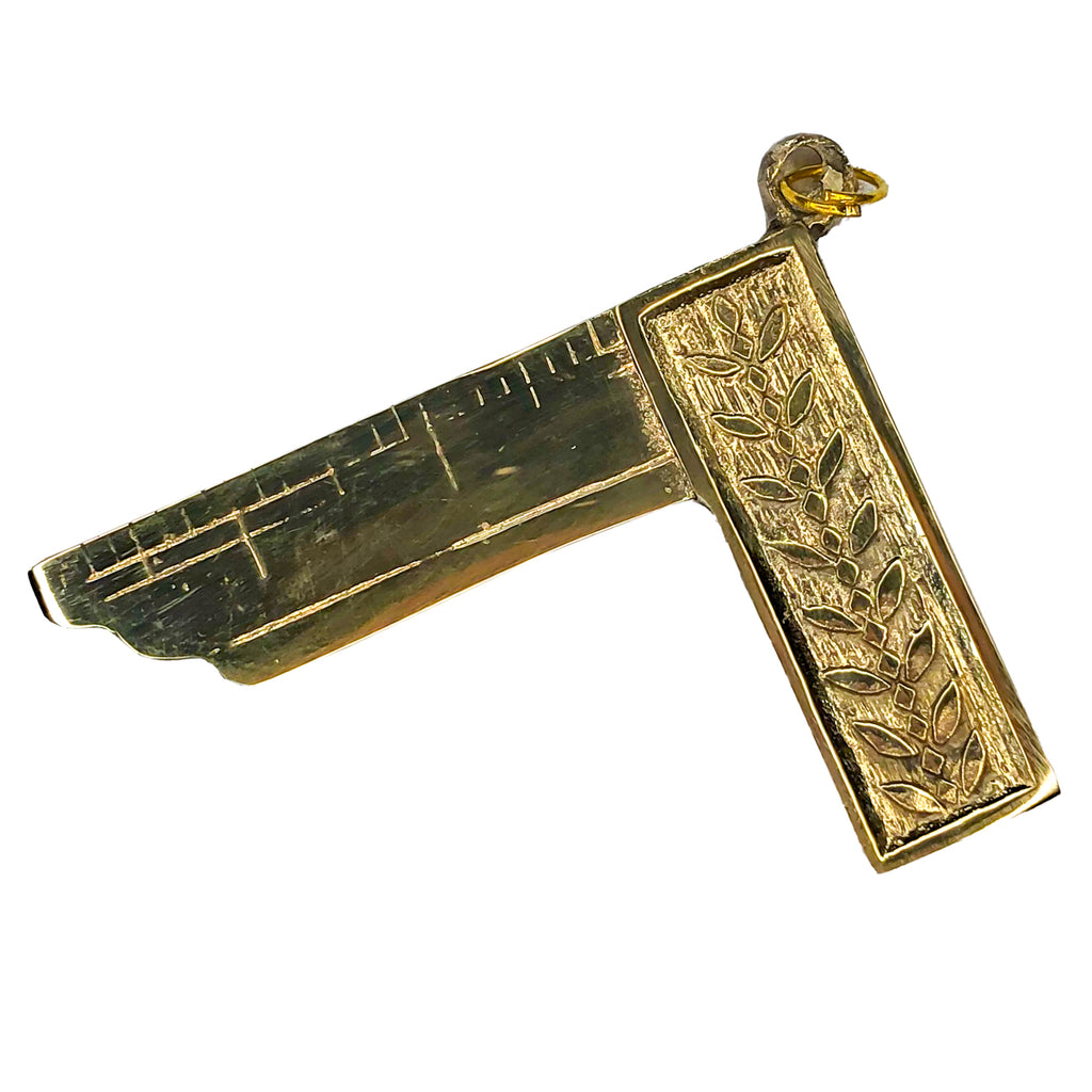 Bijou Vénérable Maître. Bronze - Rite Écossais Ancien Accepté (REAA) Nos Colonnes - boutique maçonnique 