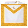 Tablier de Compagnon Bordure Jaune - Rite d’York