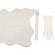 Entered Apprentice Apron. Real leather. 36x31cm + 1 FREE pair of White Gloves - Operative Rite of Solomon (ROS)