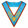 Honorary Member Collar. Natural Silk - Ancient Accepted Scottish Rite (AASR)