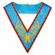 Honorary Member Collar. Natural Silk - Ancient Accepted Scottish Rite (AASR)