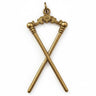 Master of Ceremonies Collar Jewel  - Blue Lodge, York Rite